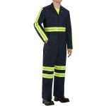 Enhanced Visibility Action Back Coverall