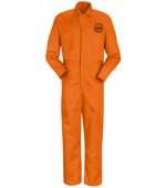 Snap Front Long Sleeve Overall