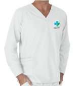 Long-Sleeve Unisex Healthcare Scrub Suit